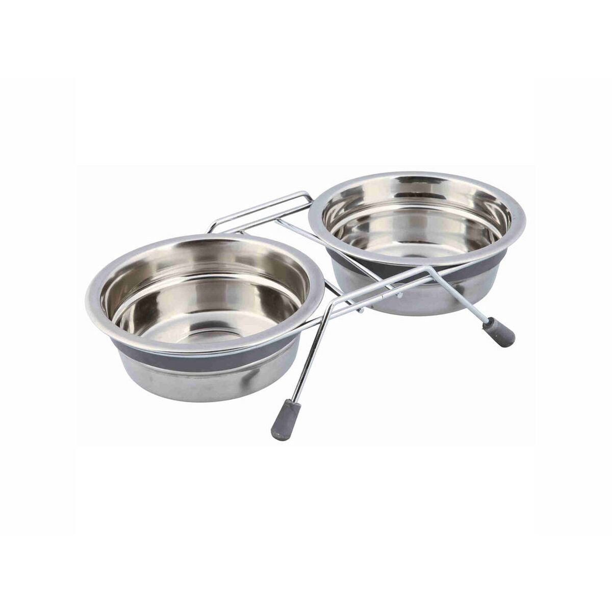 Raised feeding bowls