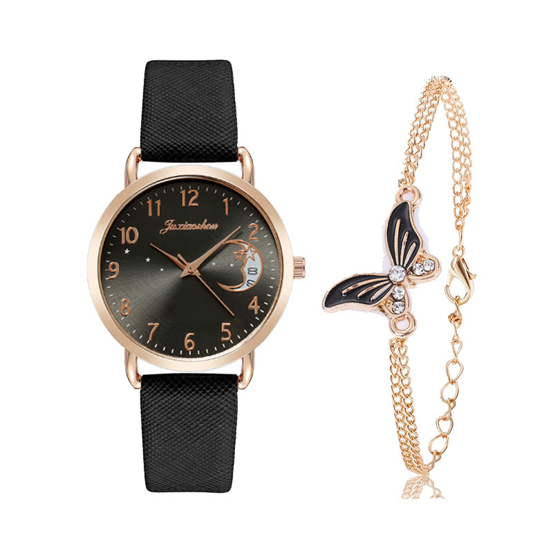 Personalisiertes Quarzuhren-Set für Damen