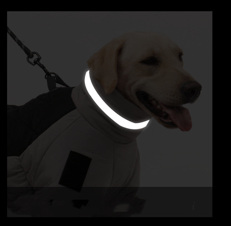 Neue Haustier-Hundekleidung, verdickt mit reflektierendem Wärme-Haustierbedarf