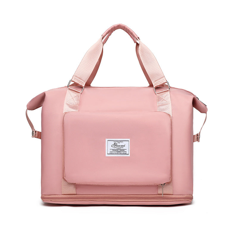 Zusammenklappbare Reisetaschen für Rucksack, Handtasche, Sholder-Tasche, Fitnessstudio, Fitness, Weekender, Übernachtung, Damen