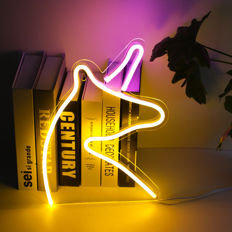 Neondekoration ins kreative Wandbar-Atmosphärenlampe saubere Barbettlampe romantische Schlafzimmerraumaufteilung