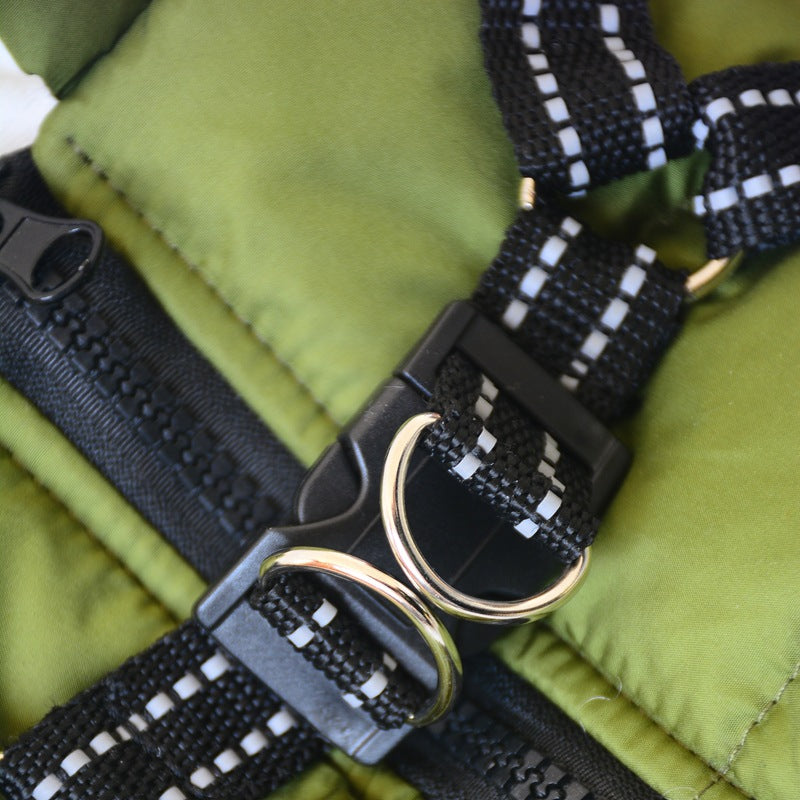 Haustier-Hundekleidung für kleine Hunde, warme Winter-Hundemanteljacke mit Kapuze, Chihuahua-Mops-Outfits, Welpen- und Katzenkleidung
