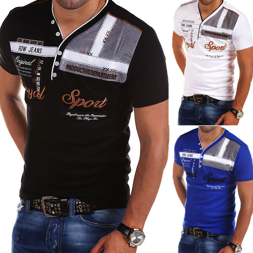 Kurzarm-T-Shirt für Herren in Übergröße