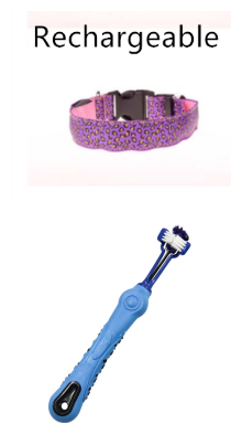 LED-Hundehalsband, sicher, verstellbares Nylon-Leoparden-Haustierhalsband