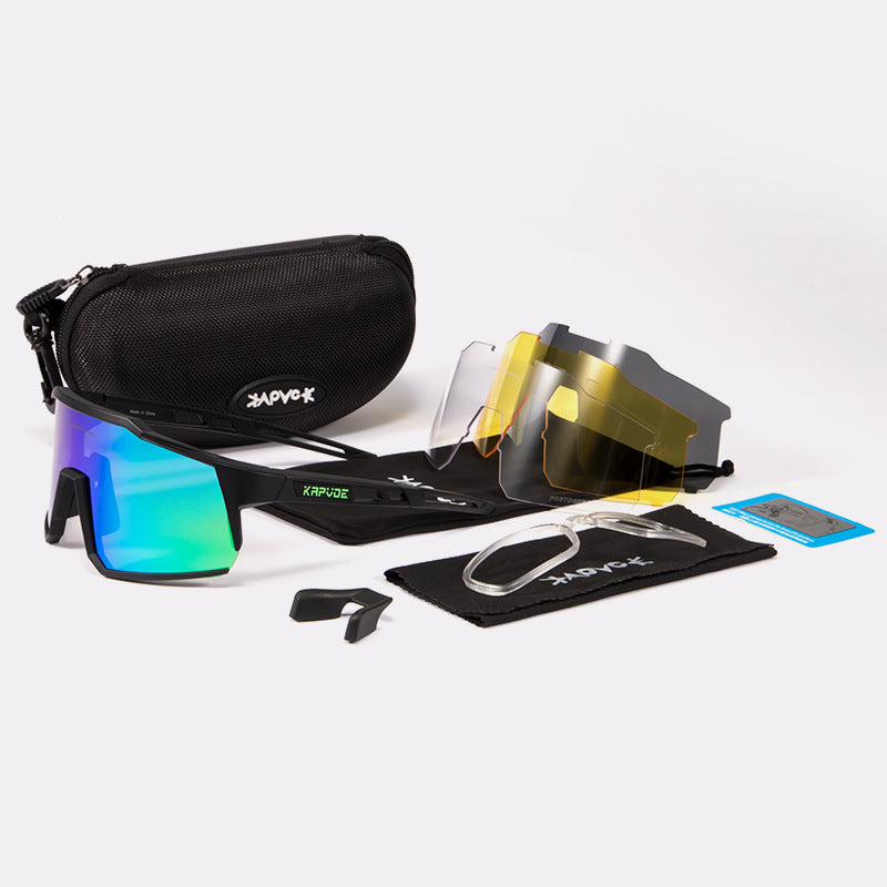 Fahrradbrille, polarisierte Brille, Mountainbike-Brille