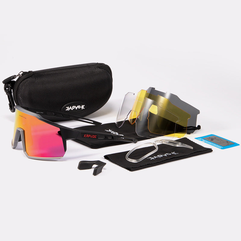 Fahrradbrille, polarisierte Brille, Mountainbike-Brille