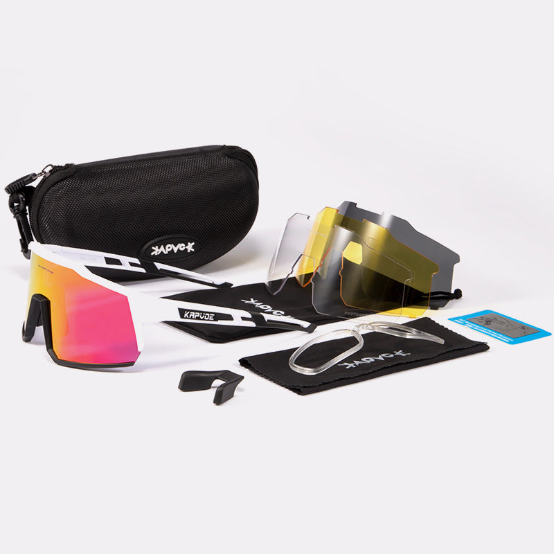 Fahrradbrille, polarisierte Brille, Mountainbike-Brille