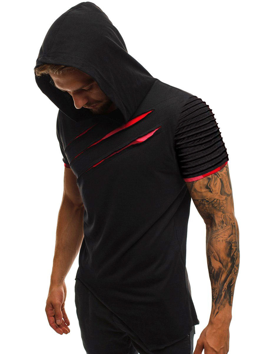 Personalisierte kurze Fitness-Faltenärmel