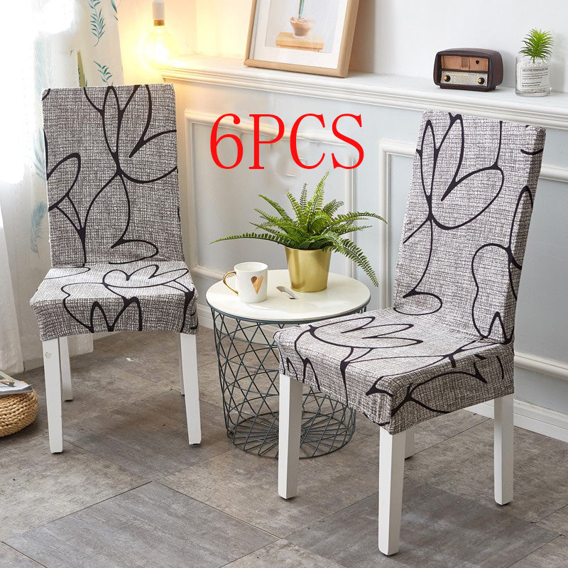 Stretch-elastische Stuhlhussen für Hochzeit, Esszimmer, Büro, Bankett, Housse de Chaise-Stuhlbezug