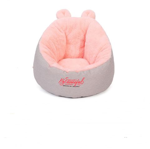 Haustier-Hundebett, wärmend, weicher Schlafsack, Kissen, Welpenhütte 