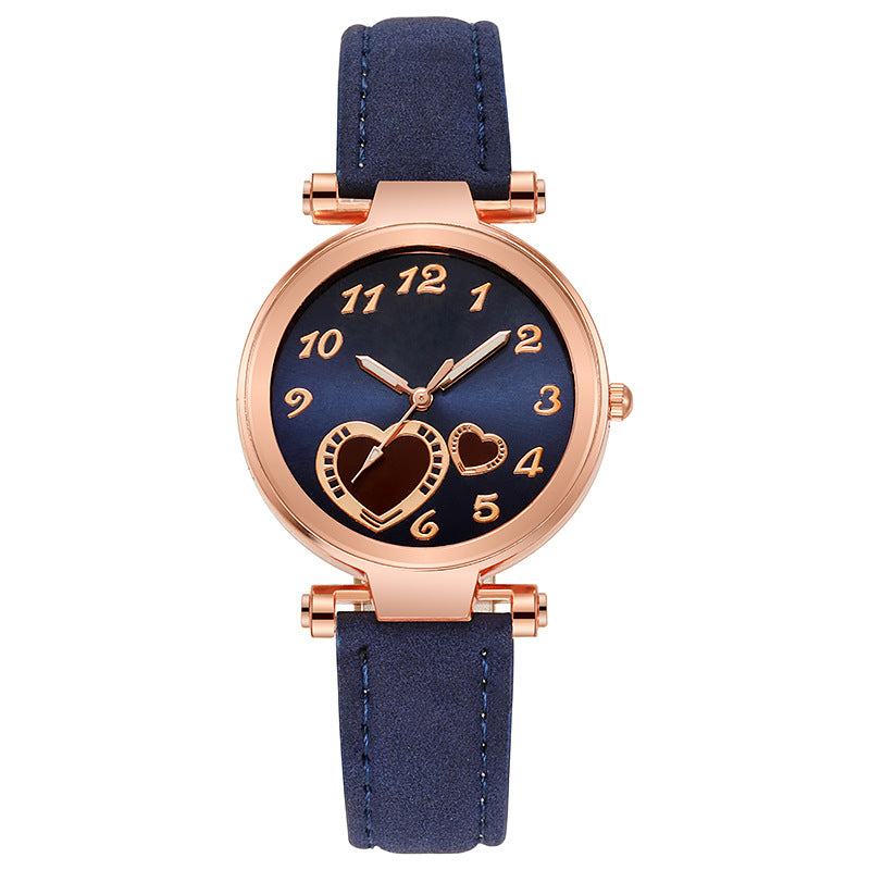 Retro Love Watch Nischeneinfachheit für Damen