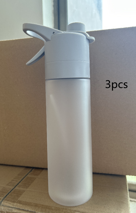 Sprühwasserflasche für Mädchen, Outdoor-Sport, Fitness, Wasserbecher, große Kapazität, Sprühflasche, Trinkgeschirr, Reiseflaschen, Küchenhelfer