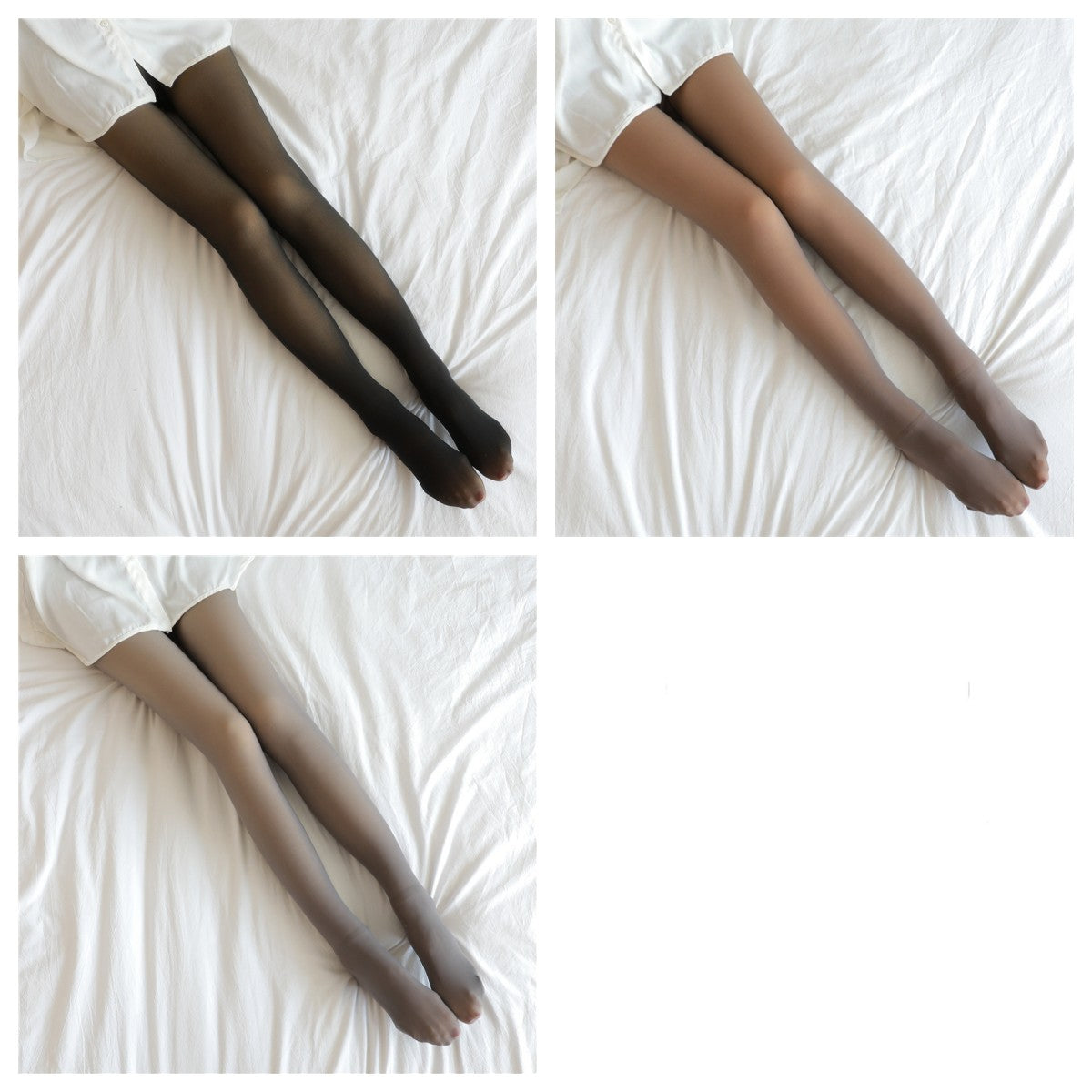 Gefälschte durchscheinende Leggings in Übergröße, Fleece-gefütterte Strumpfhosen, warme Fleece-Strumpfhosen für Herbst und Winter, Damen-Fleece-gefütterte Strumpfhosen, Thermo-Winterstrumpfhosen