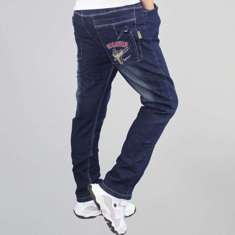 Jungen Jeans Freizeithose Straight Stretch