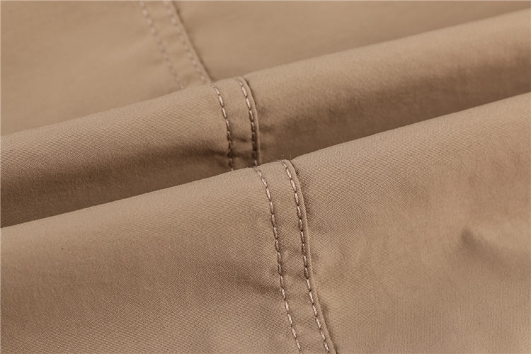 Mid-length cotton jacket