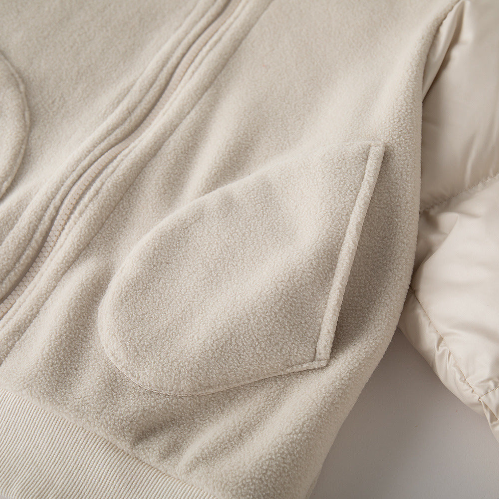 Winter Baby White Duck Down Jacket