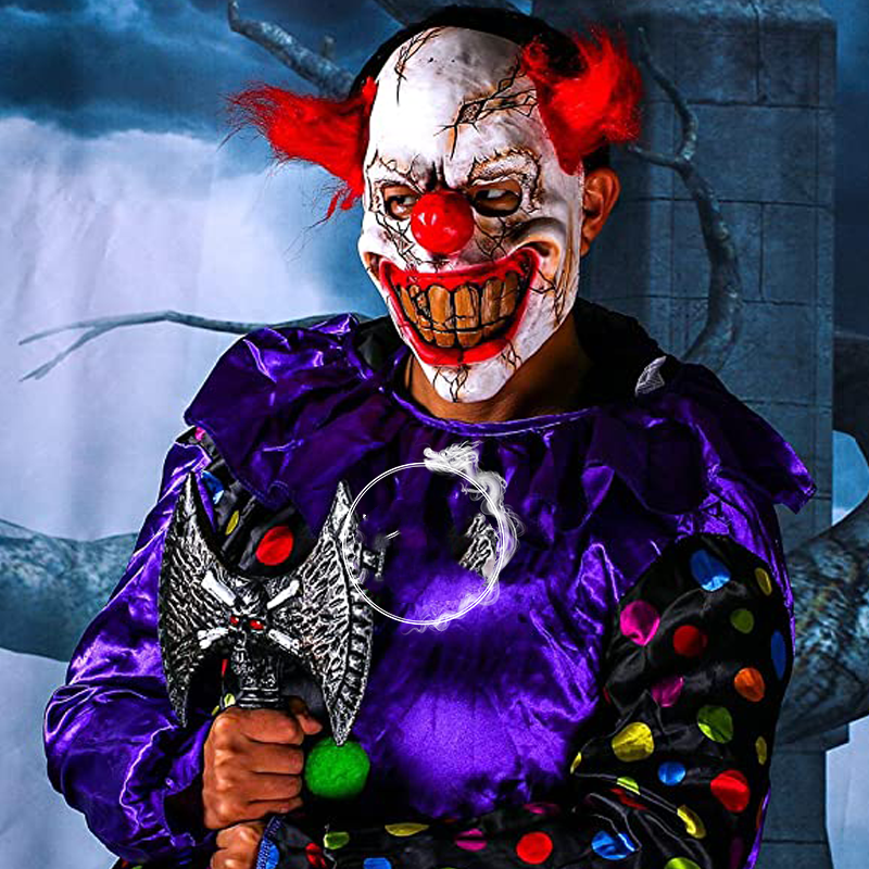 Kompatibel mit Apple, Horror-Skelett-Dämon-Grimace-Zombie-Maske