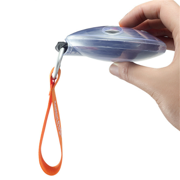 Tragbare Einkaufstasche mit Scheibenfaltfunktion