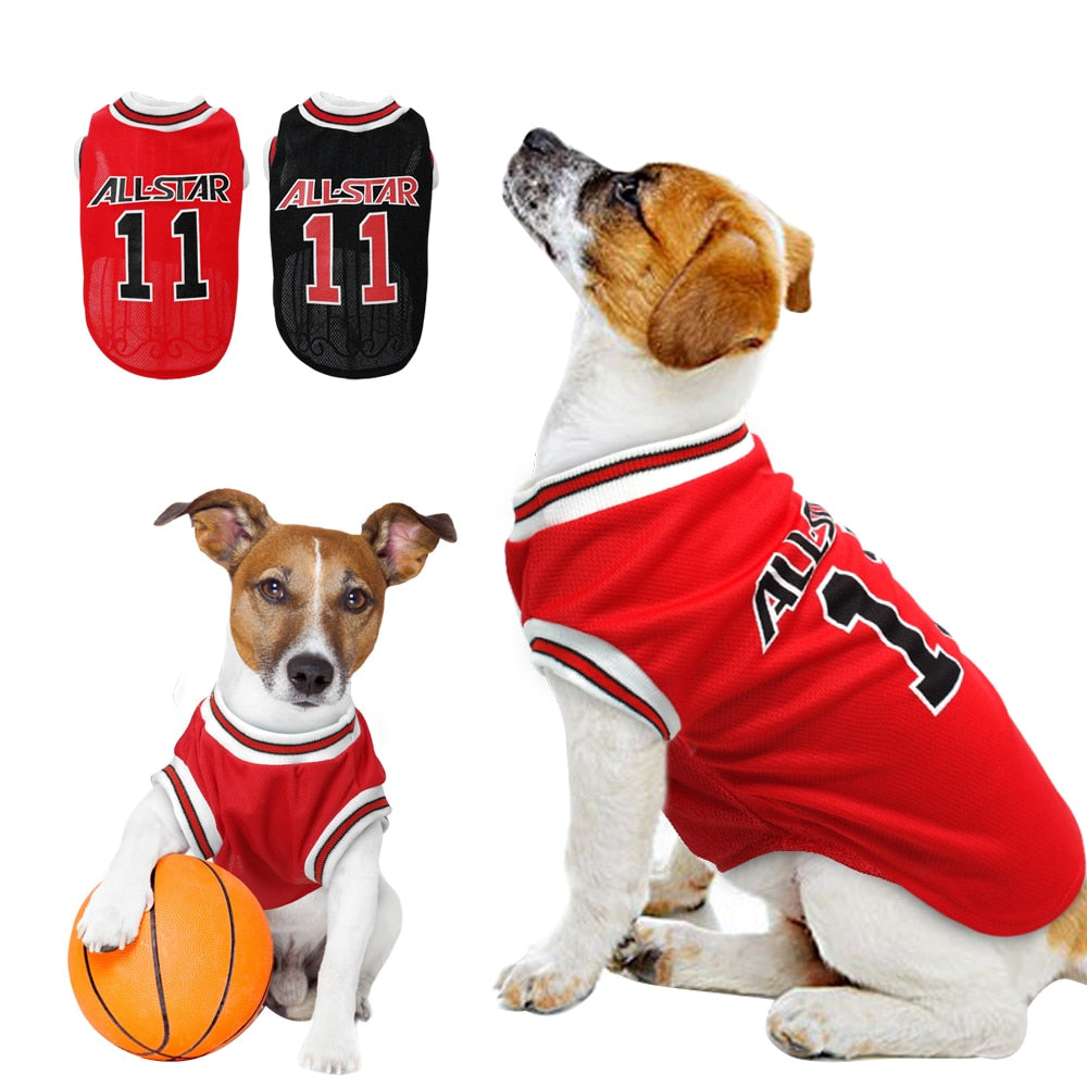 Hot World Cup Ball Frühling und Sommer Hundeweste Heimtierbedarf