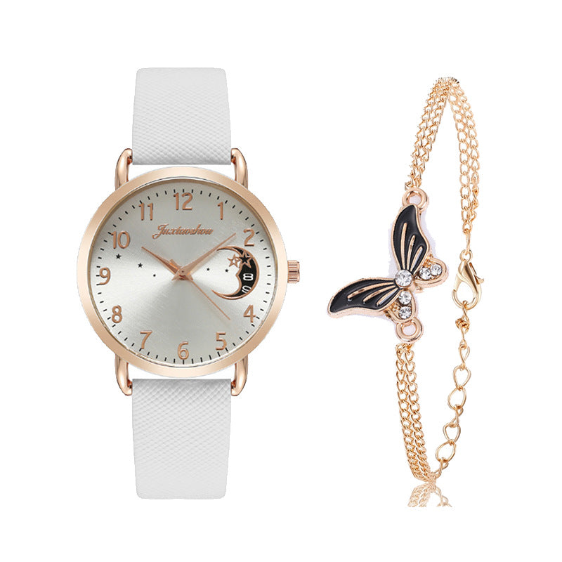 Personalisiertes Quarzuhren-Set für Damen