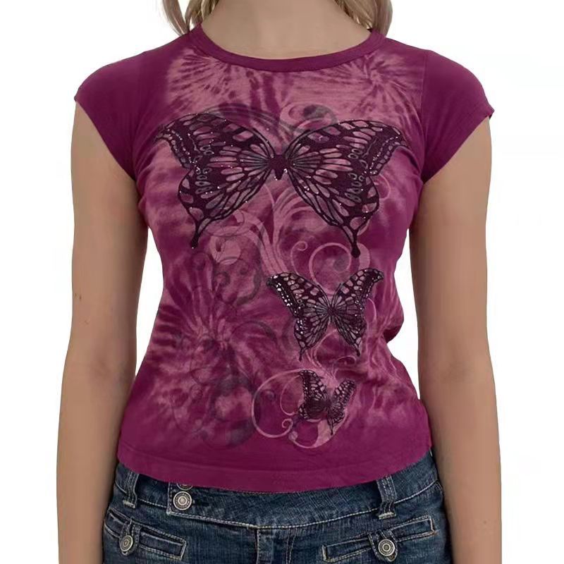 T-shirt Wish Multi-color Multi-size Printed Women's T-shirt