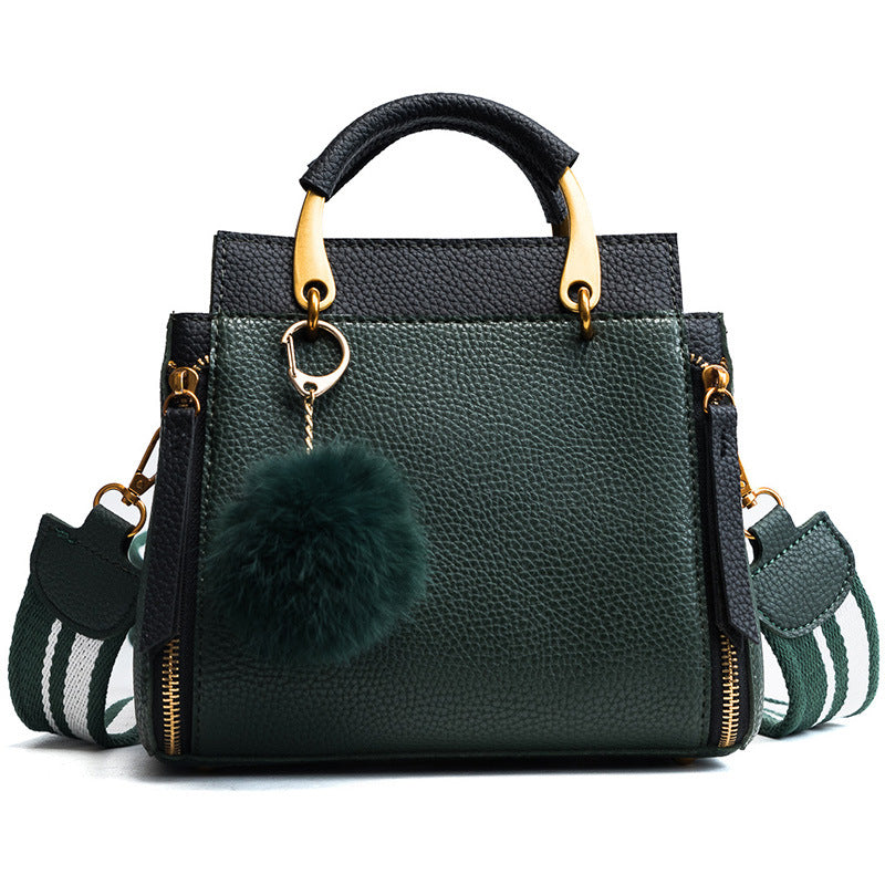 2021 new winter Handbag Shoulder Bag Korean satchel handbags handbag hit the color of one generation