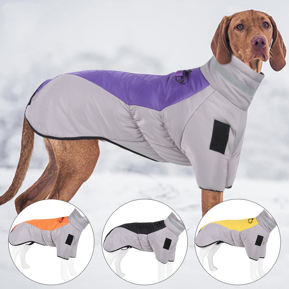 Neue Haustier-Hundekleidung, verdickt mit reflektierendem Wärme-Haustierbedarf