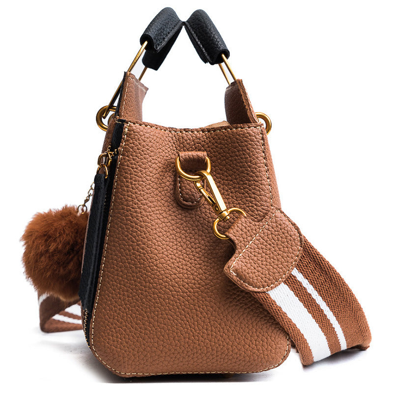 2021 new winter Handbag Shoulder Bag Korean satchel handbags handbag hit the color of one generation