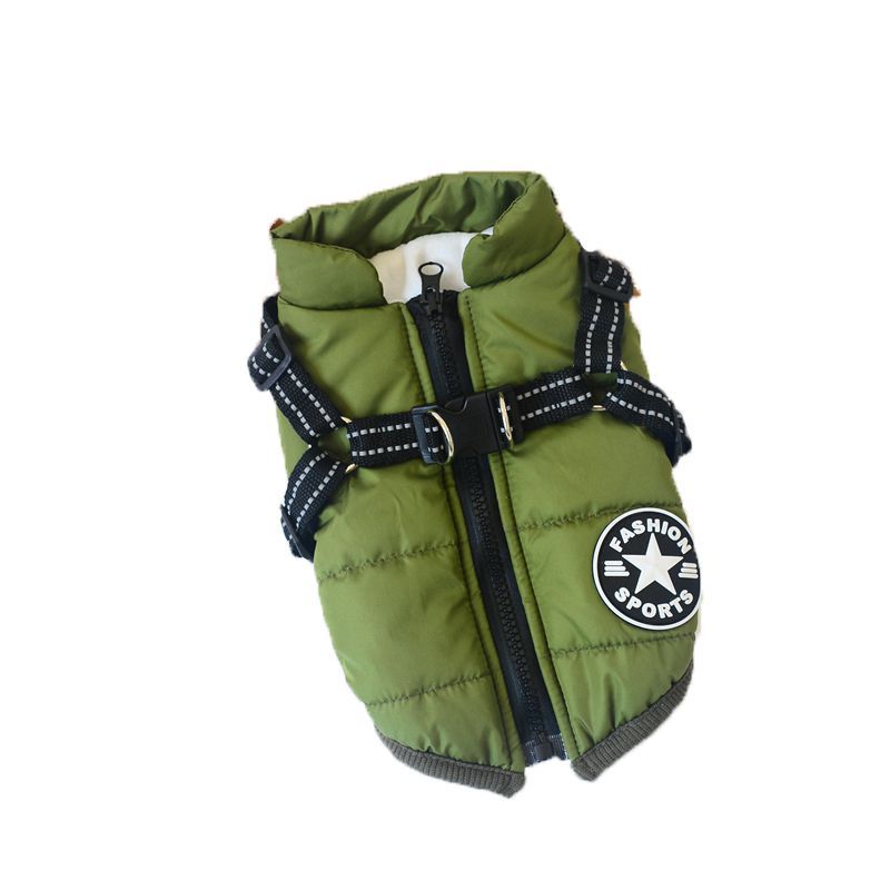 Haustier-Hundekleidung für kleine Hunde, warme Winter-Hundemanteljacke mit Kapuze, Chihuahua-Mops-Outfits, Welpen- und Katzenkleidung