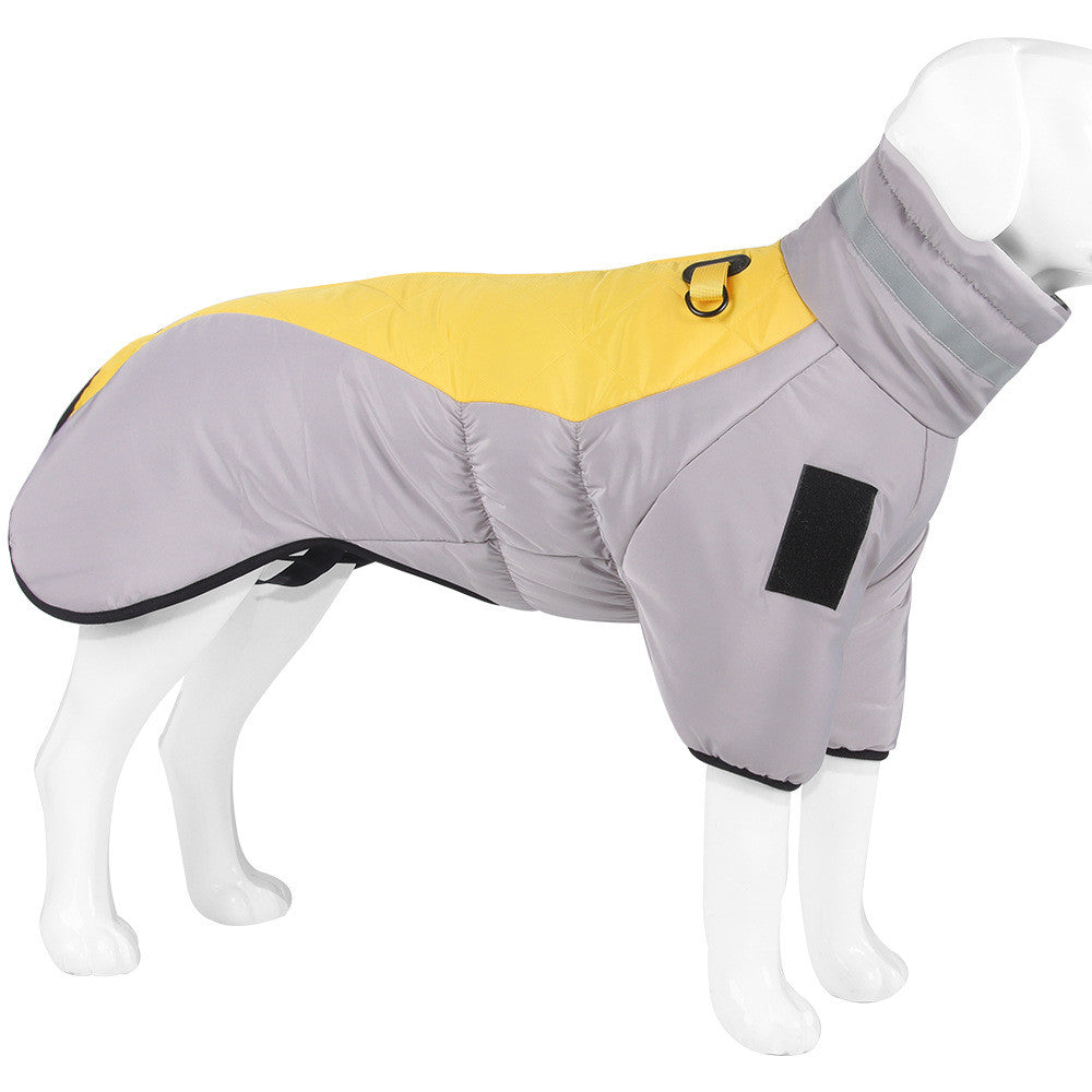 Neue Haustier-Hundekleidung, verdickt mit reflektierendem Wärme-Haustierbedarf