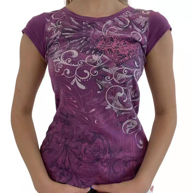 T-shirt Wish Multi-color Multi-size Printed Women's T-shirt