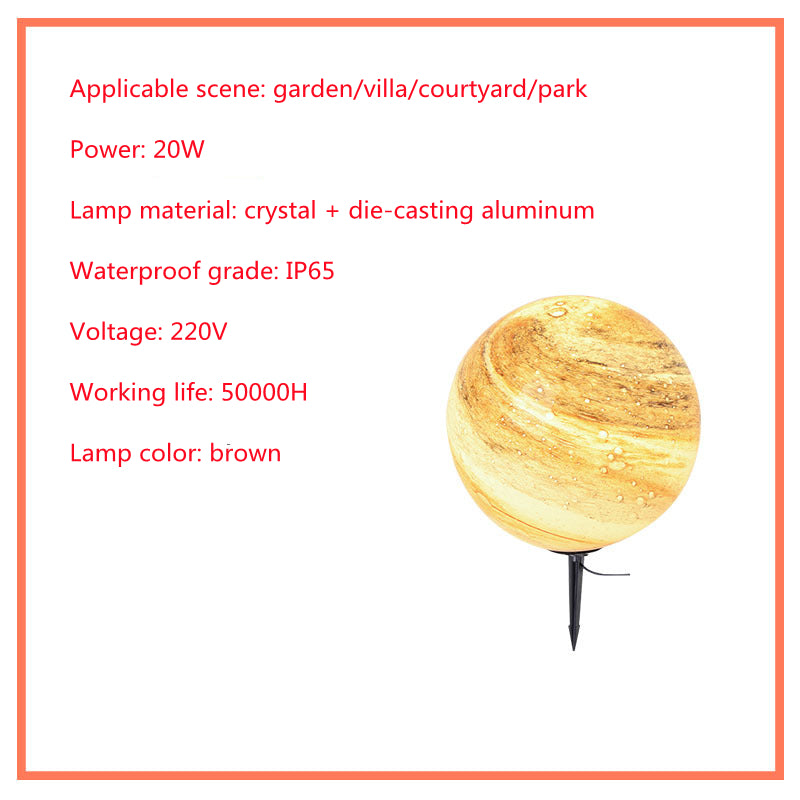 Solar Rasen im Freien wasserdichte Villa Garten Gras Erde Lampe