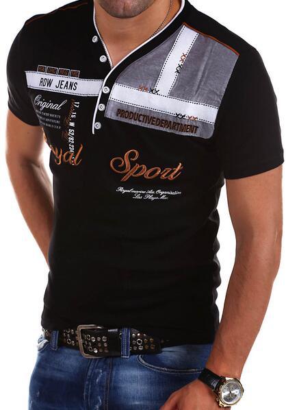 Kurzarm-T-Shirt für Herren in Übergröße