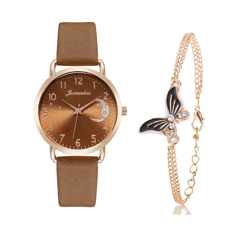 Personalisiertes Quarzuhren-Set für Damen