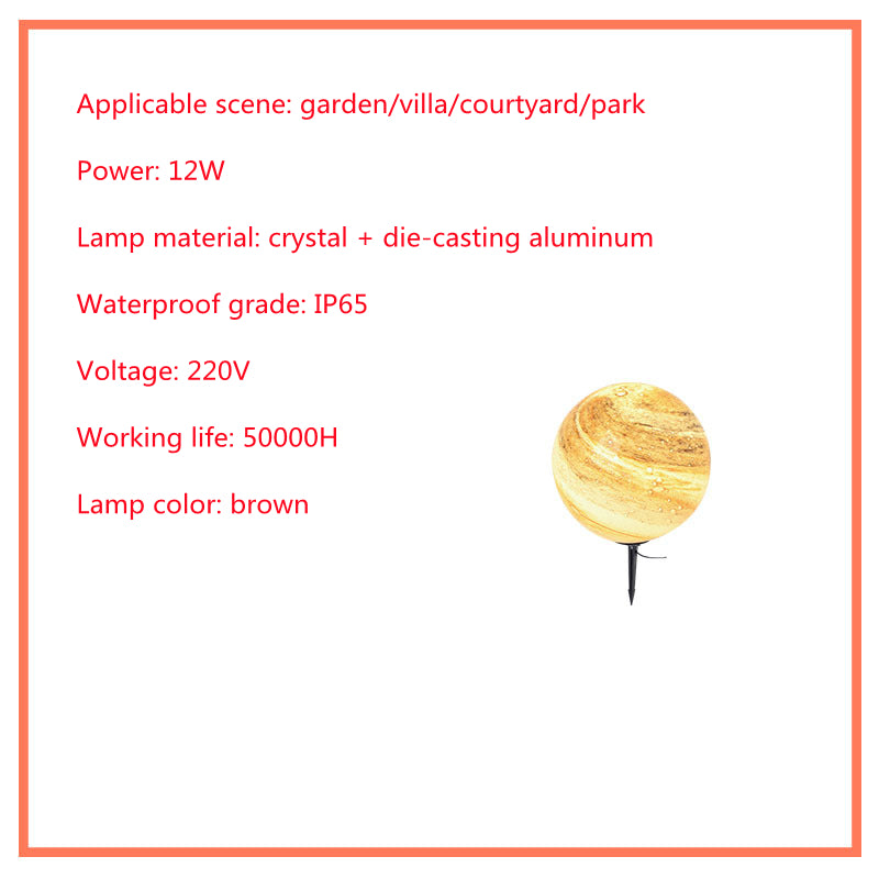 Solar Rasen im Freien wasserdichte Villa Garten Gras Erde Lampe