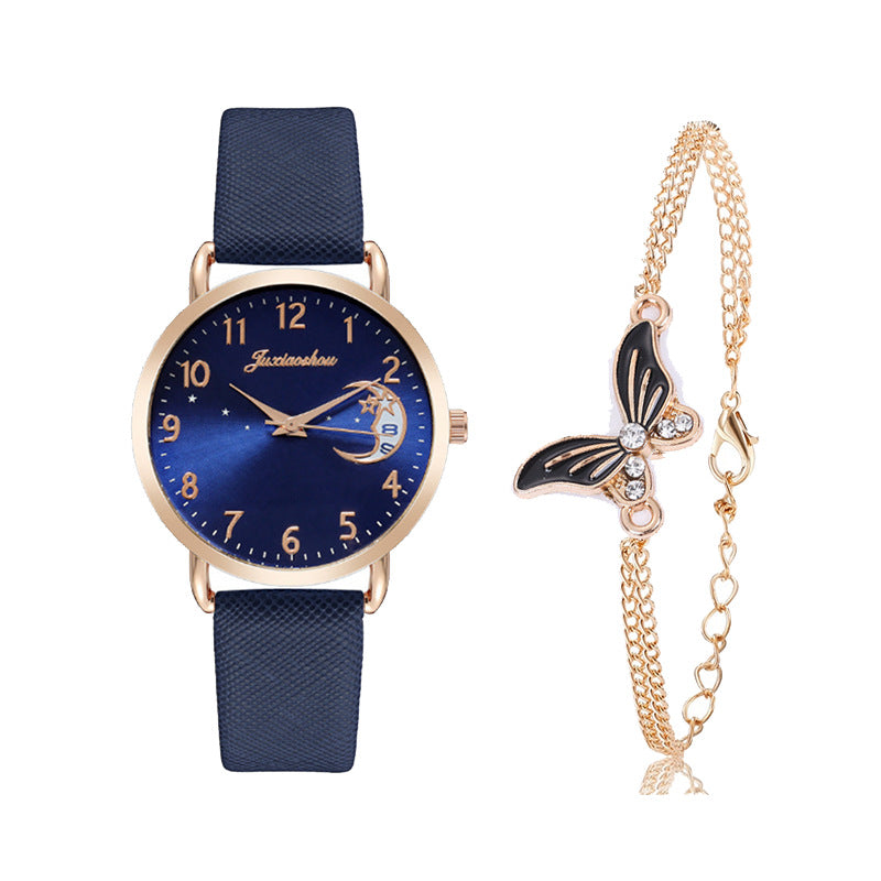 Personalisiertes Quarzuhren-Set für Damen