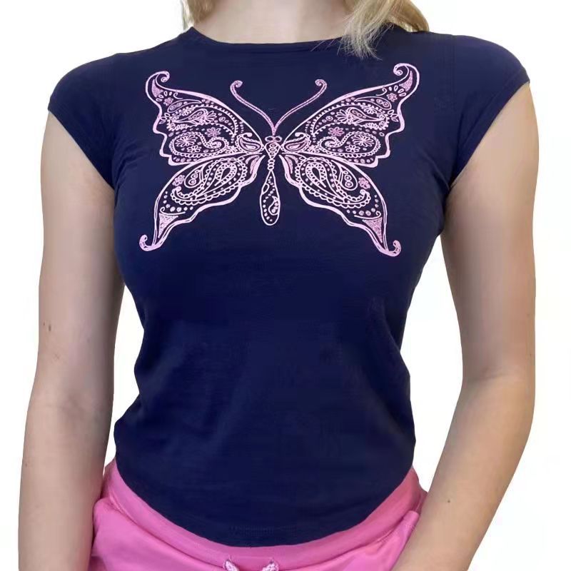 T-shirt Wish Multi-color Multi-size Printed Women's T-shirt