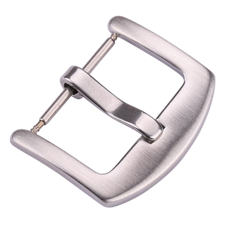 Metal Watch Band Buckle 16 18 20 22 24mm Men Watchband Strap Silver Black Gold Stainless Steel Clasp Accessories