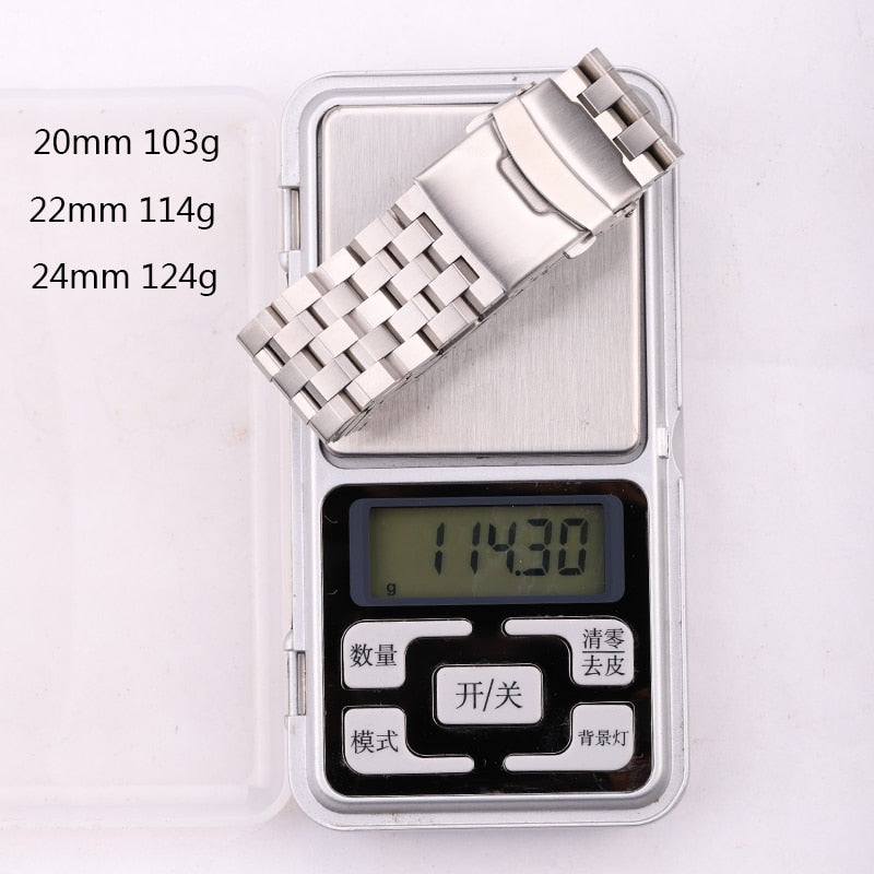Edelstahl Armband Armband 18mm 20mm 22mm 24mm Frauen Männer Solide Metall Gebürstet Armband Für Getriebe s3 Band Zubehör