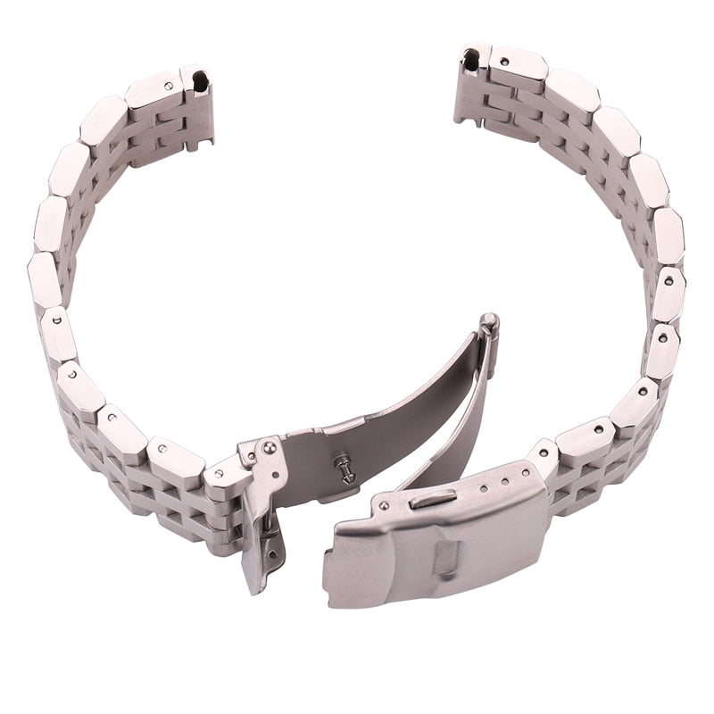 Edelstahl Armband Armband 18mm 20mm 22mm 24mm Frauen Männer Solide Metall Gebürstet Armband Für Getriebe s3 Band Zubehör
