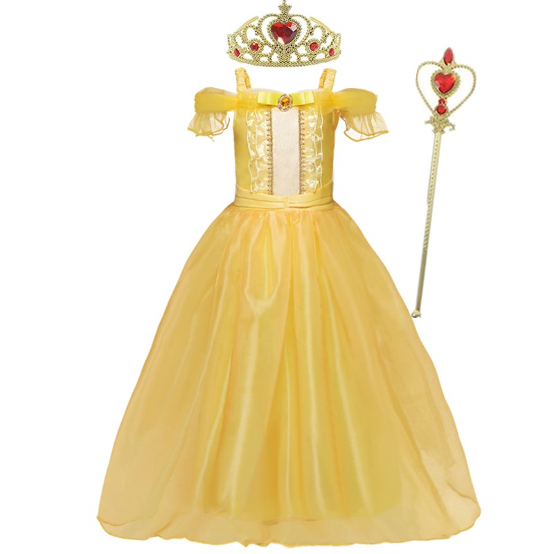 Encanto Kinderkostüm für Kinder Mädchen 4 8 10 Jahre Cosplay Kleidung Partykleid Prinzessin Kleider für Mädchen 2 Geburtstag Dress Up