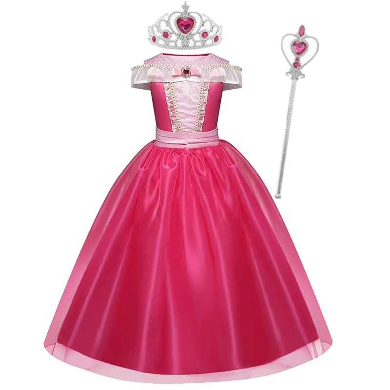 Encanto Kinderkostüm für Kinder Mädchen 4 8 10 Jahre Cosplay Kleidung Partykleid Prinzessin Kleider für Mädchen 2 Geburtstag Dress Up