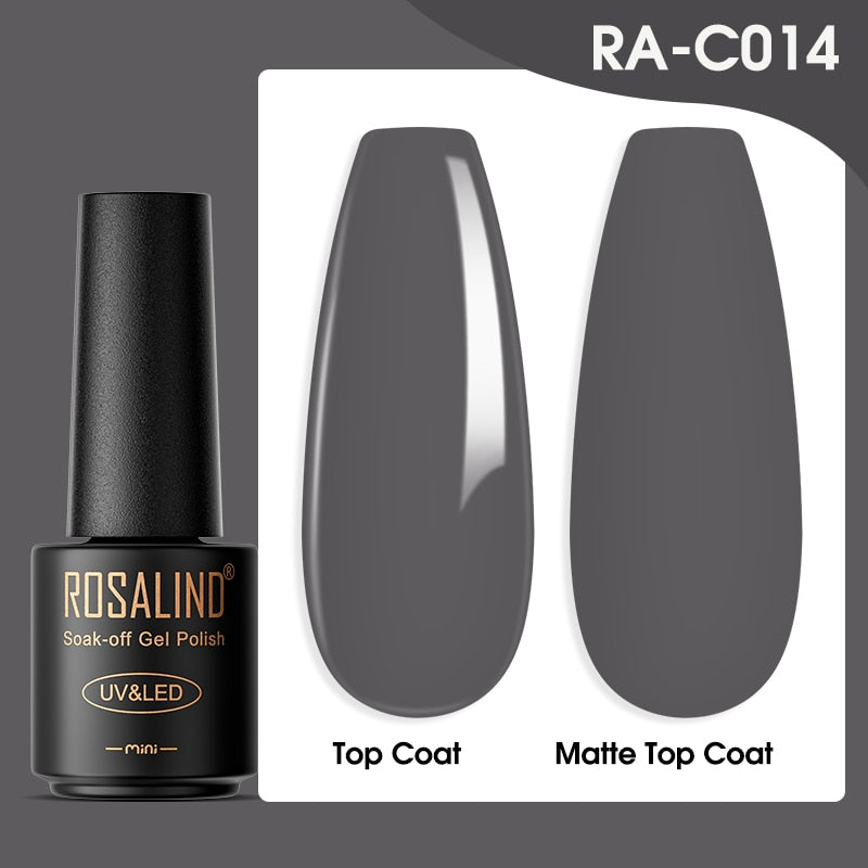 ROSALIND Gel Nail Polish Lamp All For Nails Art Manicure With Matt Base Top Coat Semi Permanant Gellak Nail Gel Polish Varnishes
