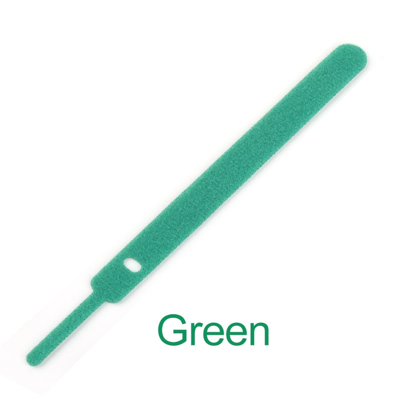 10/30/50/100PCS fascette per cavi rilasciabili fascette per cavi riutilizzabili in plastica colorata fascette per fascette avvolgenti in Nylon fascette per cavi di tipo T