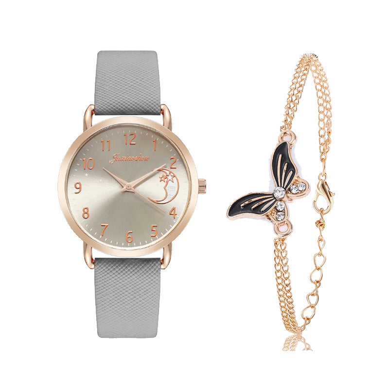 Personalisiertes Quarzuhren-Set für Damen