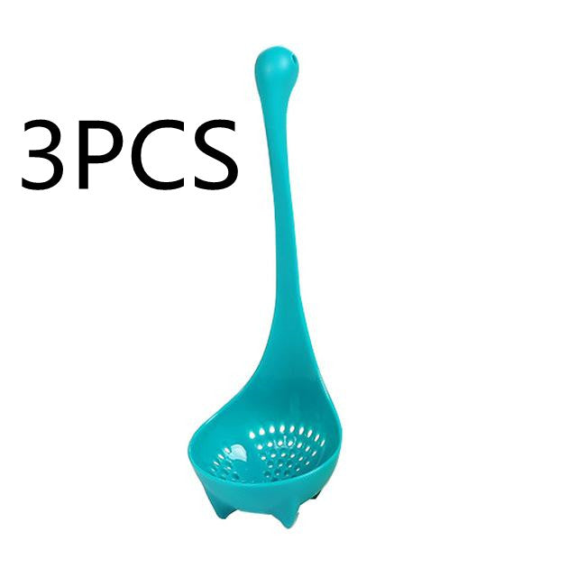 Niedlicher Dinosaurier-Vertikal-Suppenlöffel