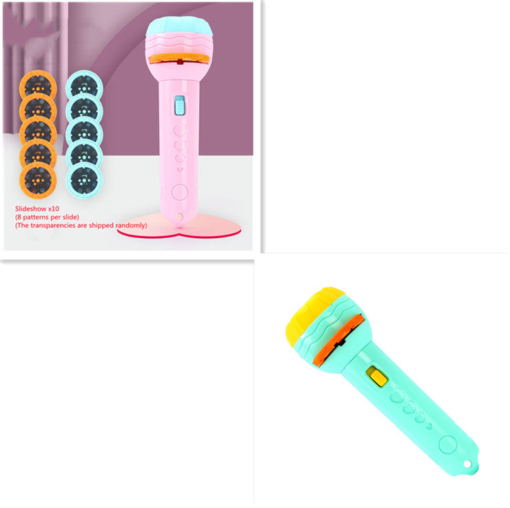 Cartoon Projektion Taschenlampe 80 Muster Kreative Kinder Taschenlampe Spielzeug Projektor Baby Spielzeug Gutenachtgeschichte Buch