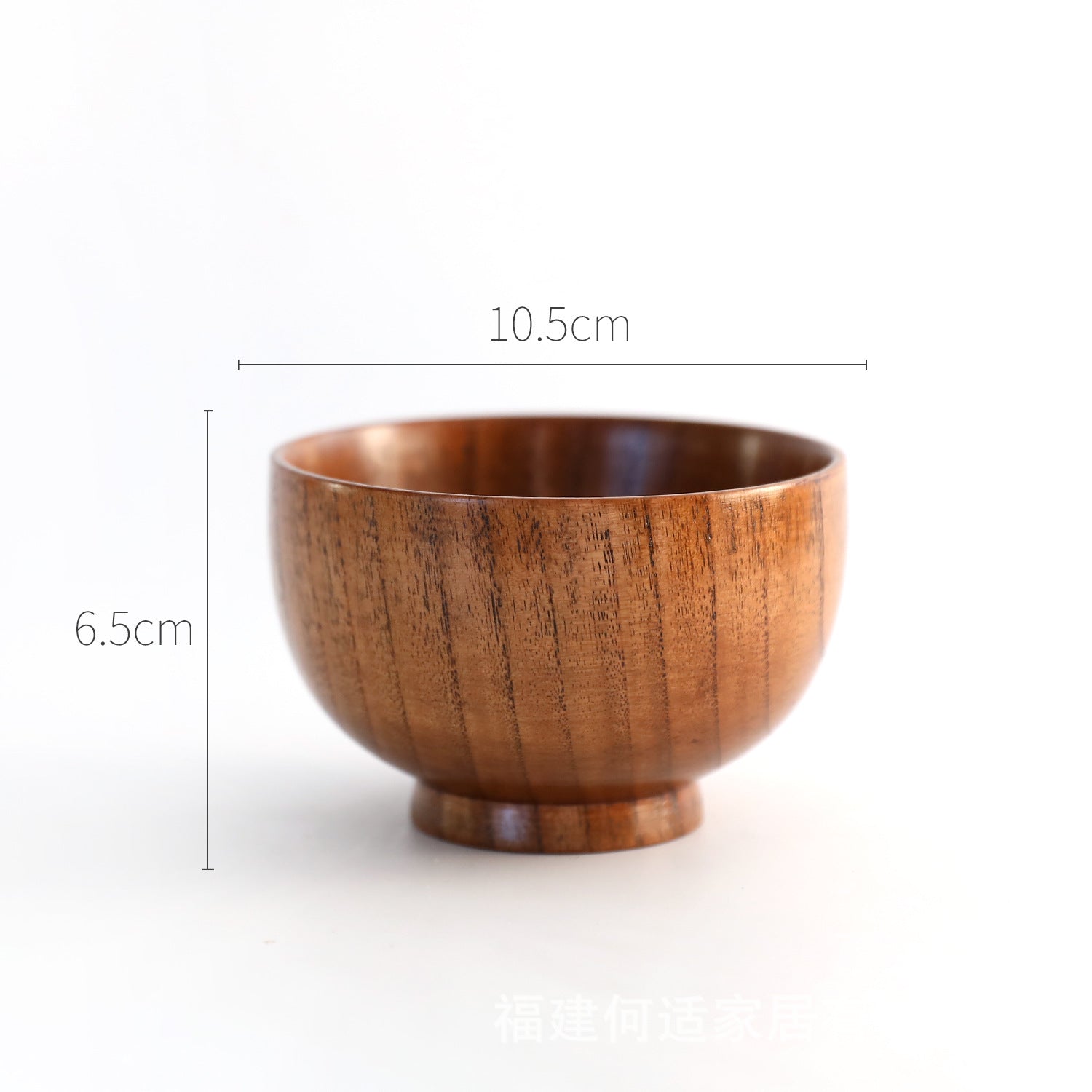 Holzschüssel, japanischer Stil, Holz, Reis, Suppenschüssel, Salatschüssel, Lebensmittelbehälter, große kleine Schüssel für Kinder, Geschirr, Holzutensilien