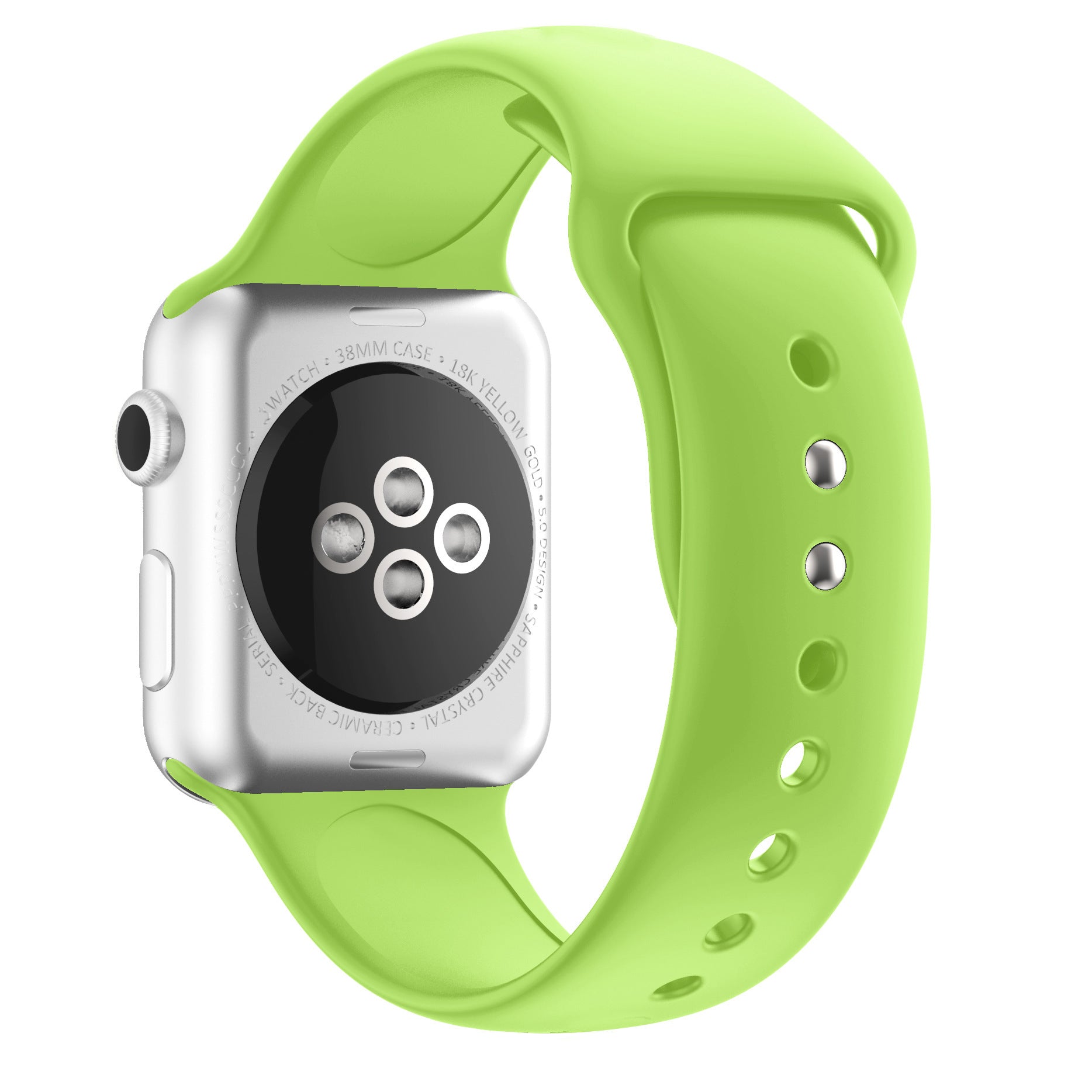 Uhr Double Nail Silikon-Uhrenarmband