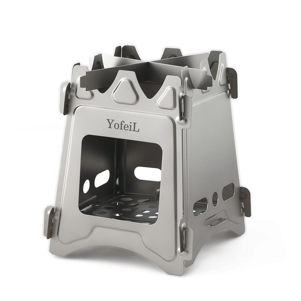 Camping Reinem Titan Kochgeschirr Titan Topf Holzofen Löffel Gabel Camping Geschirr Picknick Set Outdoor Küche Wandern Su